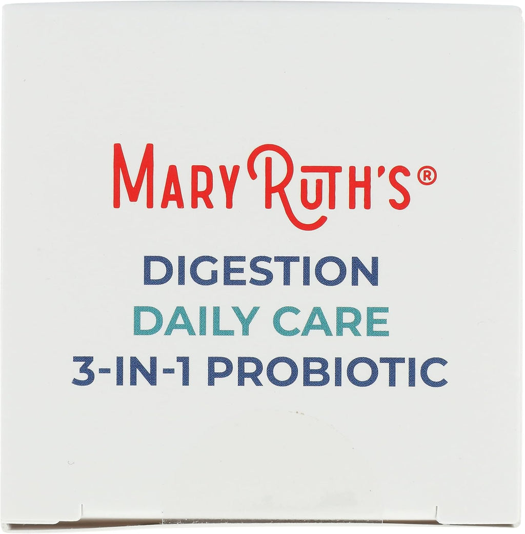 MaryRuth Organics Daily Care Digestion 3-in-1 Cápsulas, 40B UFC, 30 ct
