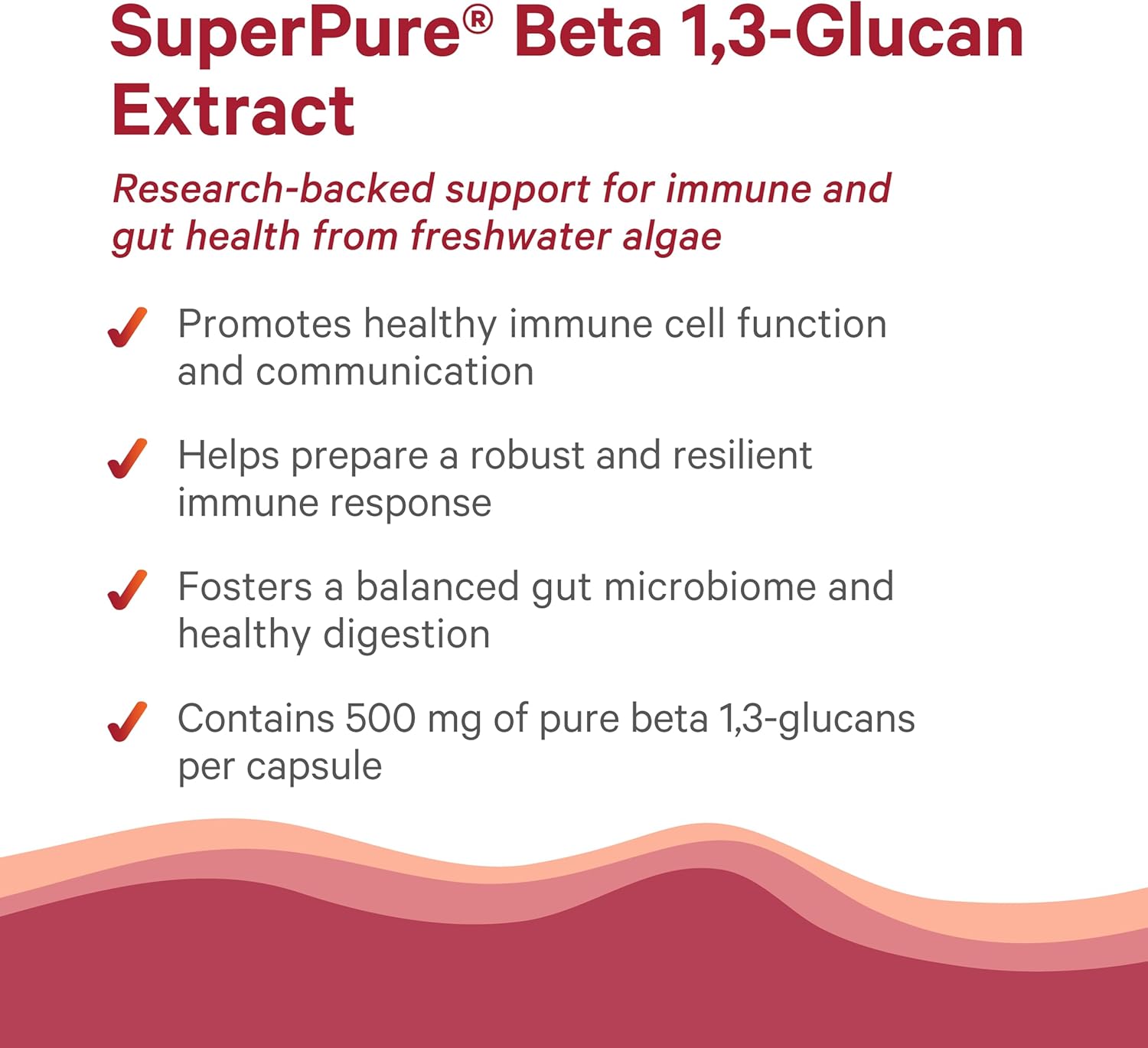 PURE SYNERGY SuperPure Beta 1,3-Glucan Extract – 60 Cápsulas