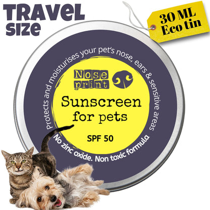 Noseprint SPF 50 Bálsamo de Protección Solar para Mascotas 30 ml en Lata – Image 6