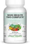 Maxi Health Multivitaminas para Hombres y Mujeres – Complejo Multivitamínico Diario – Vegano y Kosher – 180 Cápsulas