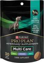 Purina Pro Plan Veterinary Supplements Multi Care - Complemento para Perros con Probióticos, Prebióticos y Postbióticos