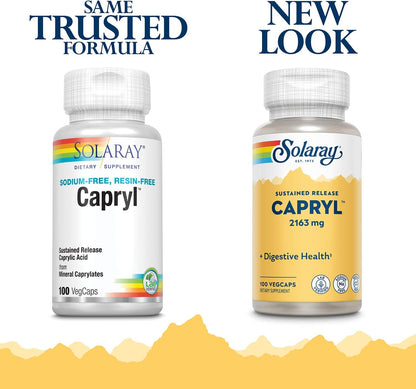Solaray Capryl - Ácido Caprílico con Calcio, – Magnesio: Ayuda al funcionamiento normal del sistema nervioso y – Image 2