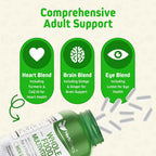 Herbtonics Multivitamínico Vegano Completo para Hombres y Mujeres - 120 Cápsulas