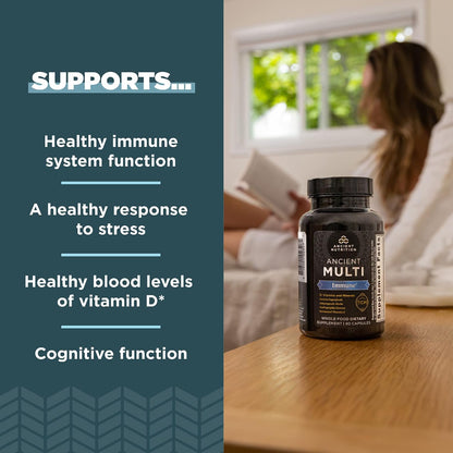 Ancient Nutrition Multivitamínico con 21 – Bienestar general: Al proporcionar una amplia gama de nutrientes – Image 3