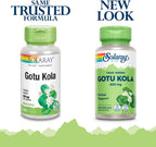 Solaray Gotu Kola 450 mg – Pack de 2 (200 Cápsulas Vegetales)