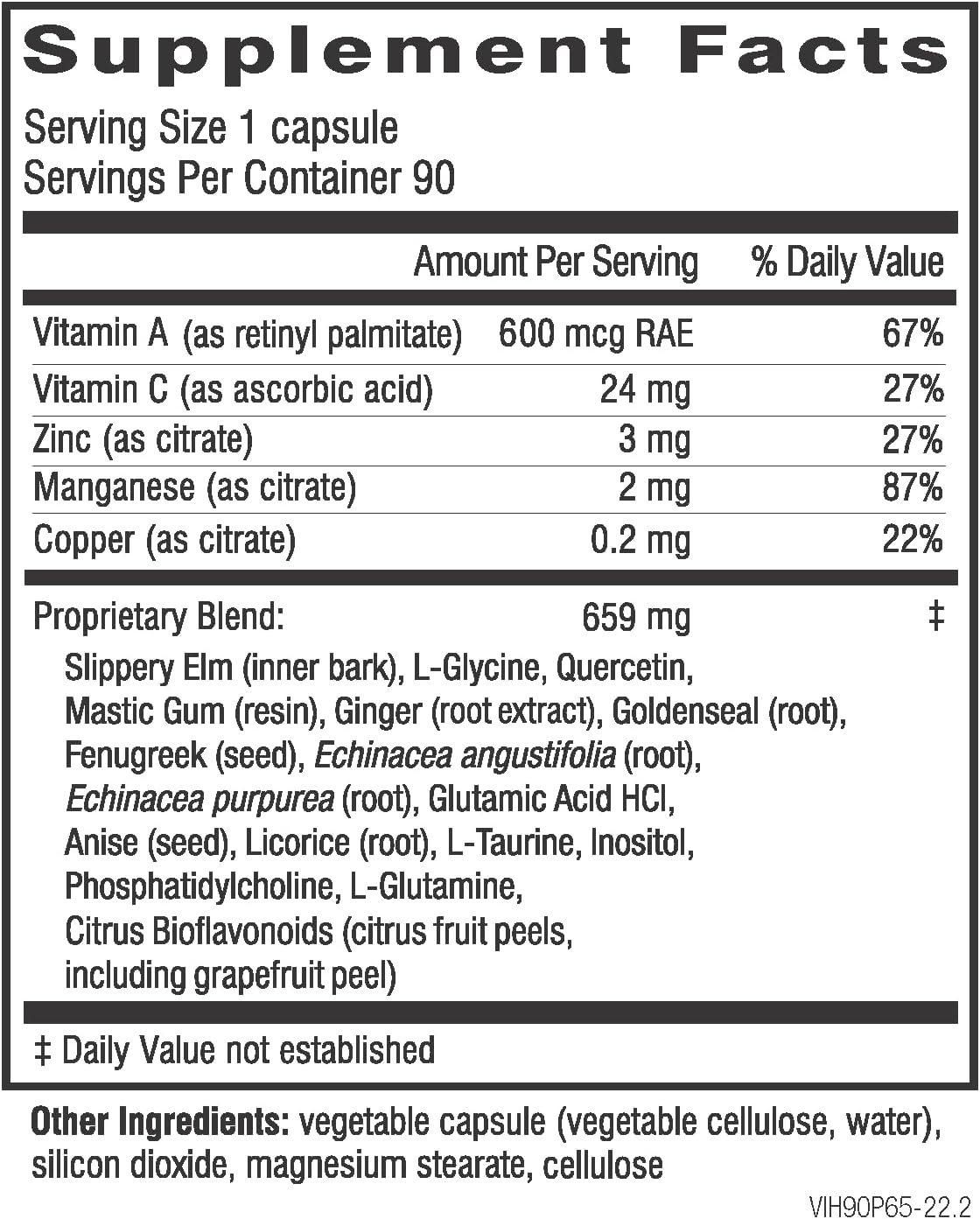 Dr. Wilson's Inner Healing 90 Capsules - Soporte para la Salud y el Confort Intestinal