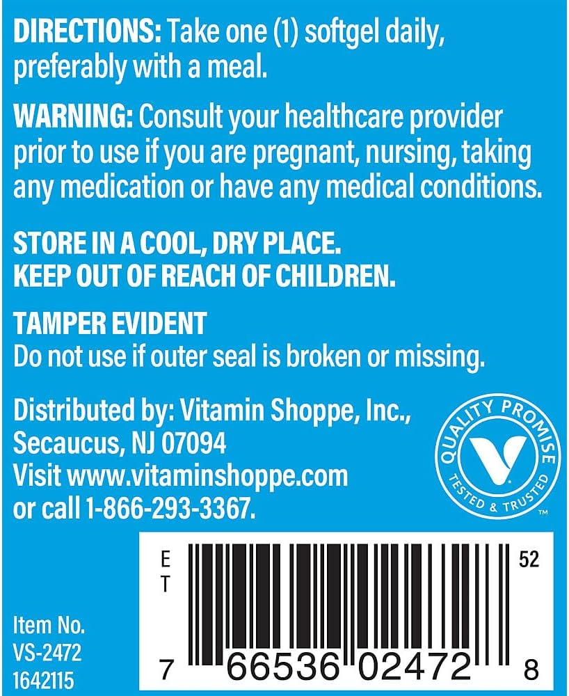 Vitamin D3 400 IU from The Vitamin Shoppe – Bone and Immunity Supplement, 200 Softgels