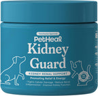 PetHeal Kidney Guard Chews para Perros - Apoyo Renal - 30 Snacks Blandos Sabor Cerdo