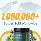 Curalin Blood Sugar Complex: Complejo de 9 Hierbas para el Metabolismo de la Glucosa y Energía - 180 Cápsulas