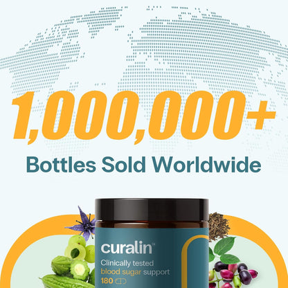 Curalin Blood Sugar Complex: Complejo de 9 – Control de antojos: Puede contribuir a disminuir los antojos de – Image 3