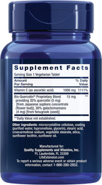 Life Extension Vitamina C y Bio-Quercetin® – 60 Comprimidos