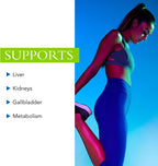 Xtravit Liver Support – Suplemento de Apoyo Hepático con Cardo Mariano y Vitaminas B, 60 Cápsulas