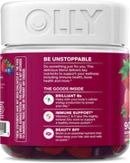 OLLY Multivitamínico para Mujeres en Gominolas, Sabor a Bayas, 90 Gominolas (45 Días)