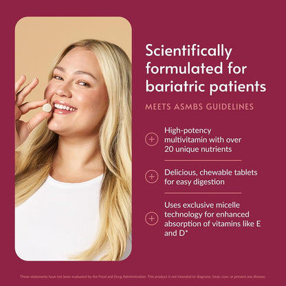 Bariatric Advantage Multivitamínico – Fórmula completa: Más de 20 nutrientes en una sola dosis, incluyendo hierro, – Image 2