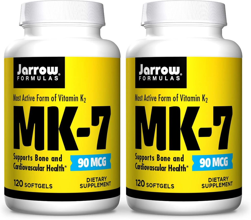 Jarrow Formulas MK-7 90 mcg, 120 Cápsulas blandas (Pack de 2)