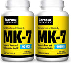 Jarrow Formulas MK-7 90 mcg, 120 Cápsulas blandas (Pack de 2)