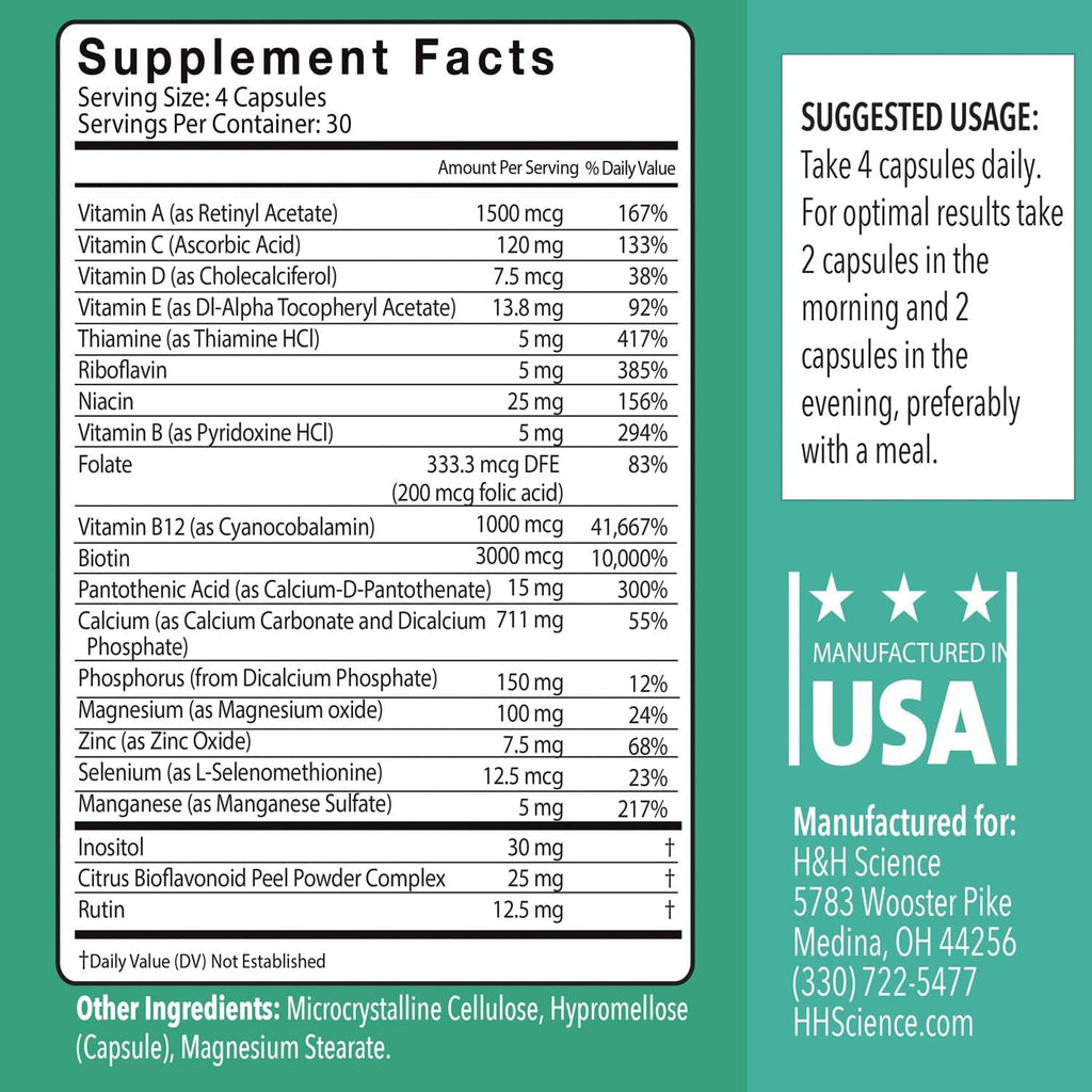 Vitaminas Antienvejecimiento