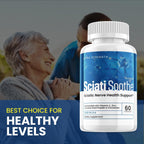 Sciatisoothe Suplemento para el Bienestar Nervioso - Cápsulas de Vitaminas y Minerales - Fórmula Avanzada (60 Cápsulas)