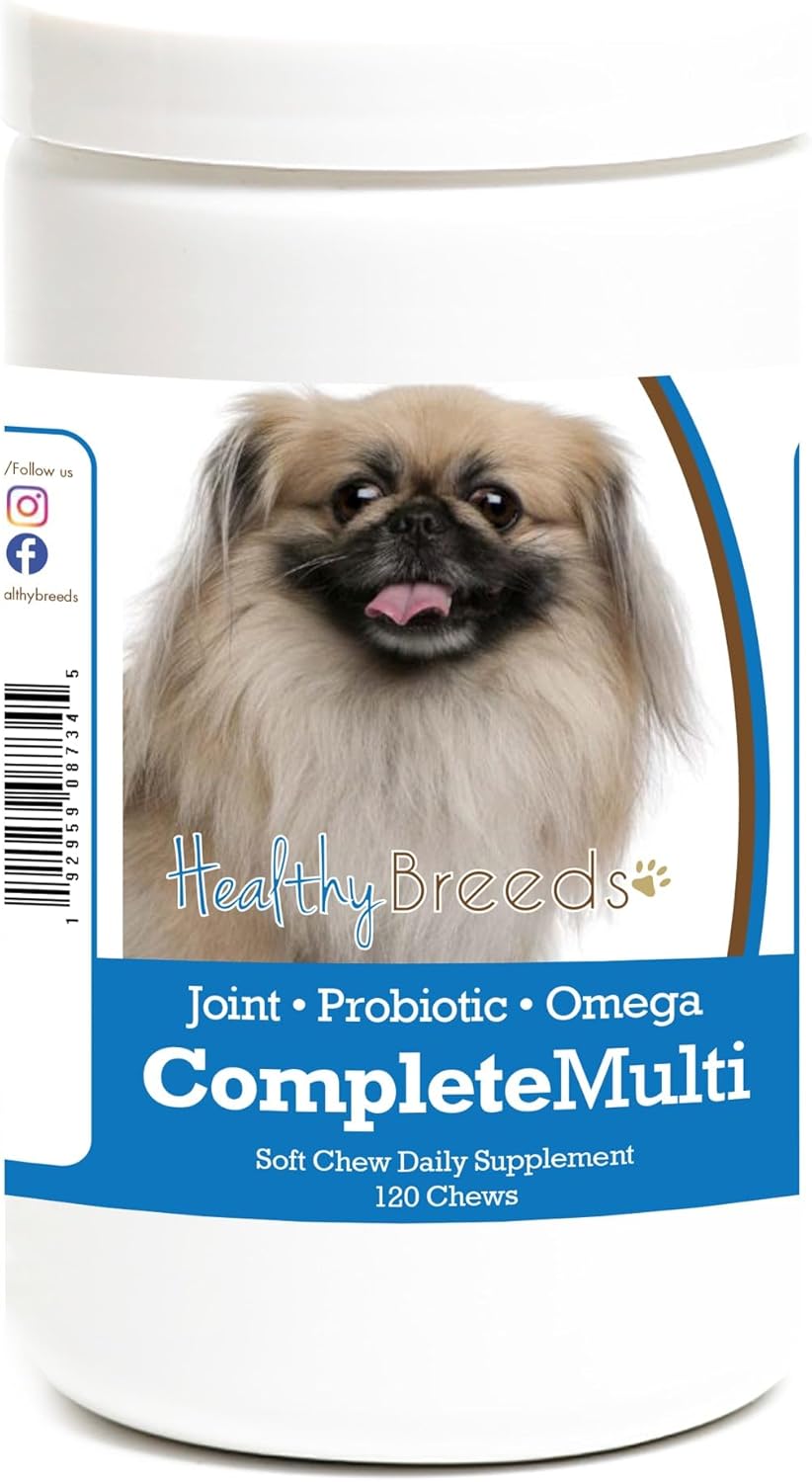 Healthy Breeds Multivitamínico Todo en Uno para Perros English Springer Spaniel - 120 Masticables Blandos