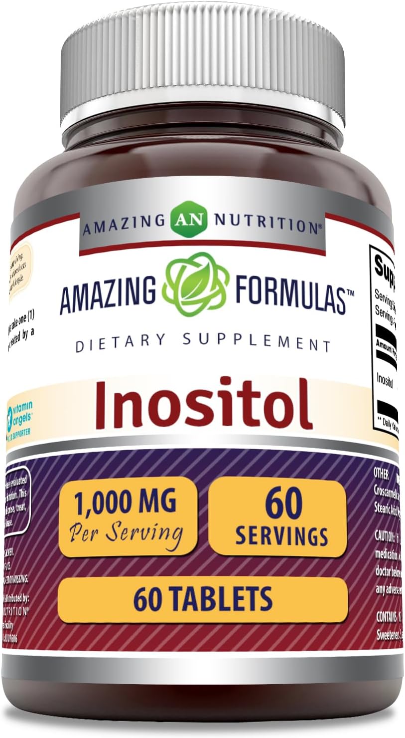 Amazing Formulas Inositol 1000 mg - 120 Comprimidos