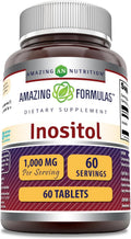 Amazing Formulas Inositol 1000mg - 60 Comprimidos