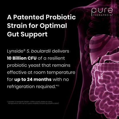 Pure Therapro Rx Saccharomyces Boulardii Probióticos 10B UFC 240 Cápsulas – Image 6
