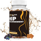 Booty Gummies para Glúteos y Caderas, 60 Gominolas Sabor Bayas