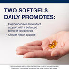 Metagenics Vitamin E Mixed Tocopherols - High Antioxidant Potency - Non-GMO, Gluten-Free - 60 Softgels