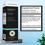 Hernia Health (Hernisole) - Gotas de Extracto de 24 Plantas para el Soporte Digestivo y de Tejidos