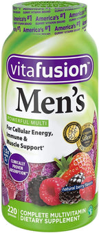 Vitafusion Multivitamínico Completo para Hombre 220 Gomitas