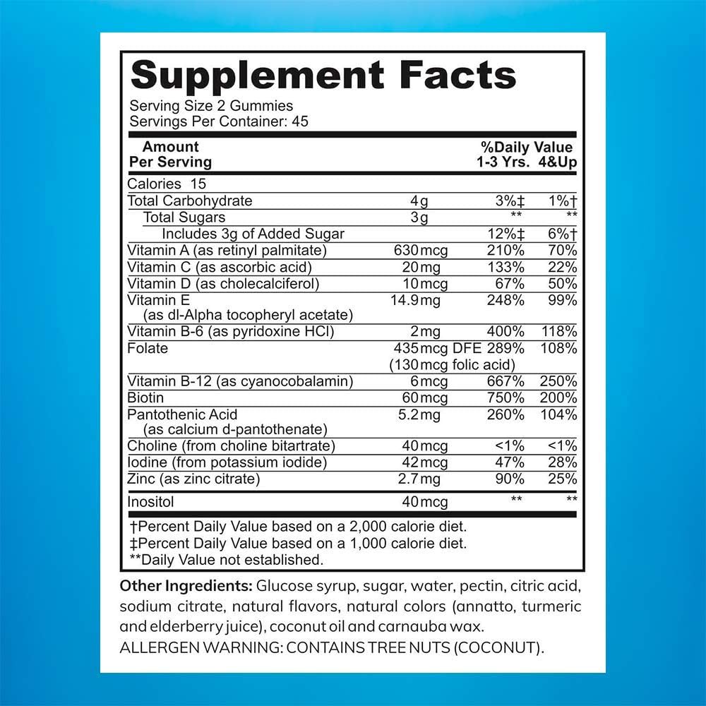 Halal Kids Multivitamin Gummies - Gominolas Multivitamínicas Halal para Niños