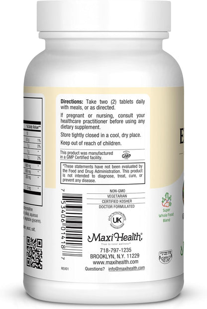 Maxi Health Max Energee - 180 comprimidos - Potenciador natural de energía y resistencia – Image 3