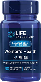 Life Extension FLORASSIST Probiótico Mujer – Salud Vaginal, Digestiva e Inmune – 30 Cápsulas