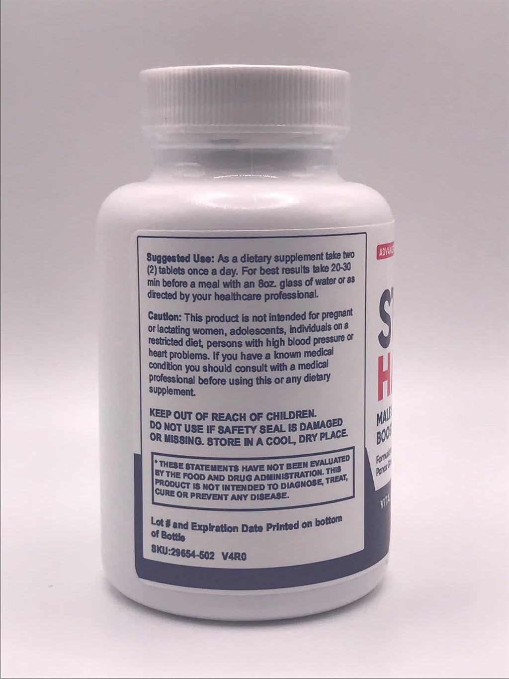Nutra City Stay Hard XL (120 Cápsulas, 2 Meses de Suministro)