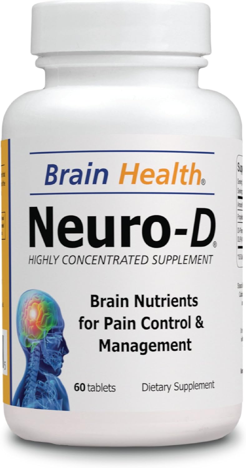 Organic Farms Vitamins Neuro D Control del Dolor - Salud Cerebral 60 Comprimidos