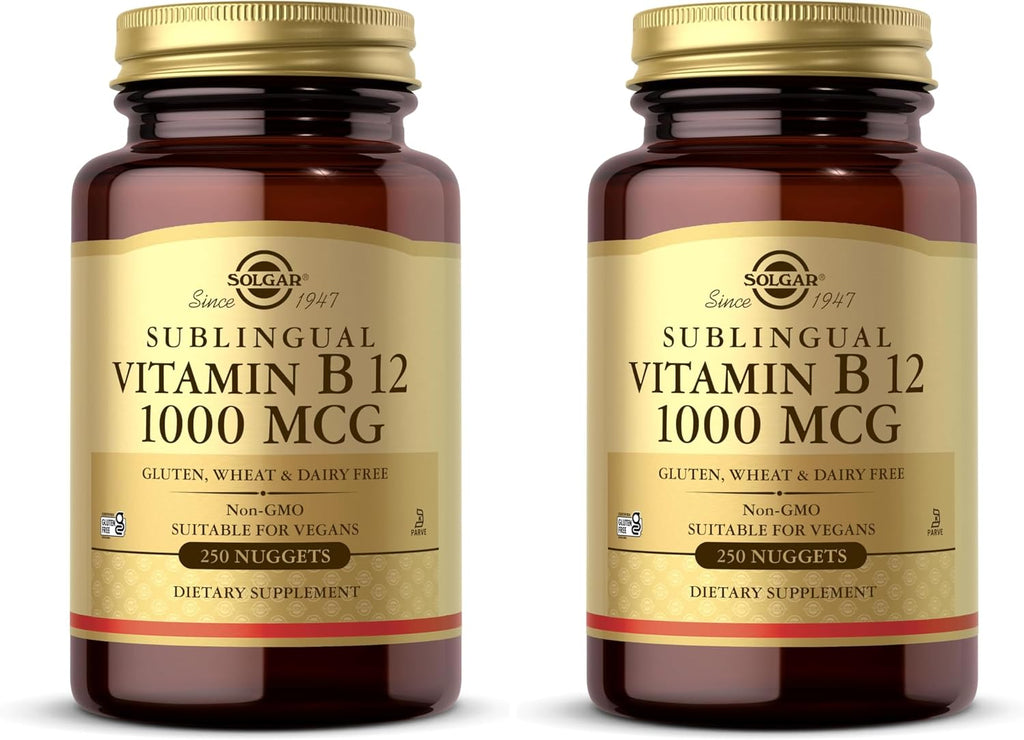 Solgar Vitamina B12 1000 mcg, 100 Comprimidos Sublinguales