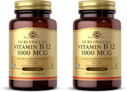 Solgar Vitamina B12 1000 mcg, 100 Comprimidos Sublinguales