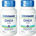 Life Extension DHEA 25 mg, 100 tablets (2-Pack)