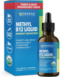 Vitamina B12 Líquida Orgánica - Metilcobalamina - 30 Dosis - Sabor Fresa