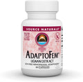 Source Naturals Adaptofem Lignan Extract, Adaptógeno para la Menopausia sin Soja - 30 Cápsulas