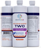 BrainChild Nutritionals Spectrum Support II P5P - Multivitamínico Líquido con B6 Activa y Hierbas, Sin Gluten, 473 ml (16 oz) - Sin Sabor