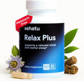 SEHATU Relax Plus - Suplemento para el estrés y el sueño reparador | 60 cápsulas