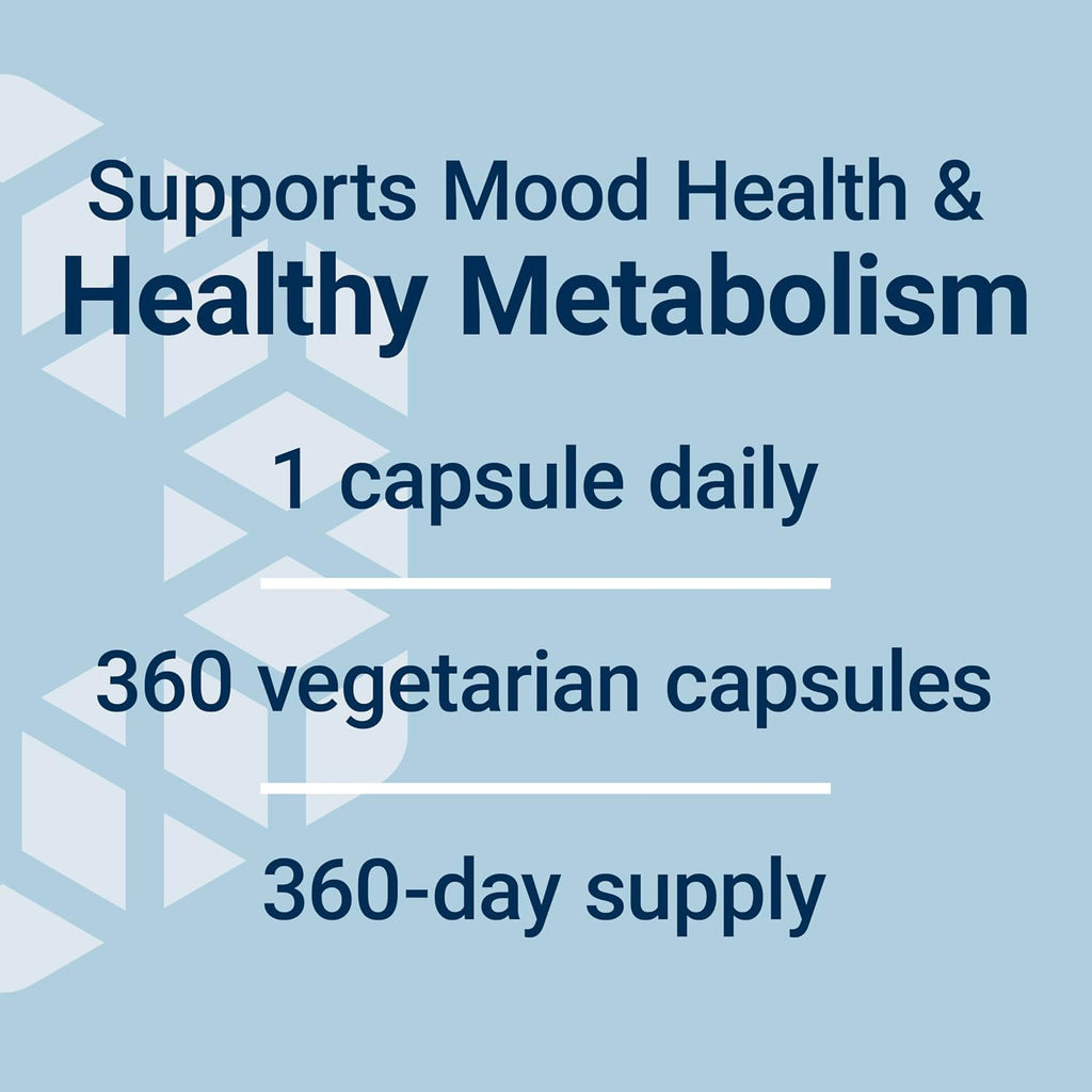 Life Extension Inositol Caps – 1000 mg de Myo-Inositol – 360 Cápsulas Vegetarianas