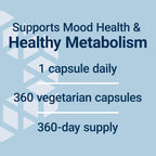Life Extension Inositol Caps – 1000 mg de Myo-Inositol – 360 Cápsulas Vegetarianas
