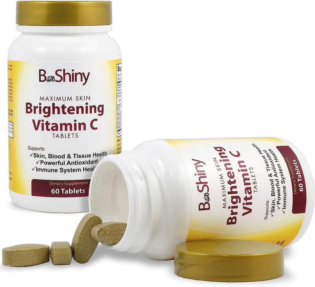 BeShiny Complejo de Vitamina C 1000 mg con Rosa Mosqueta y Bioflavonoides
