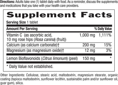 Country Life Vitamina C Tamponada 1000 mg con Bioflavonoides - 250 Comprimidos – Image 7