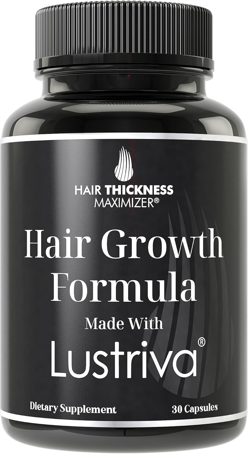 Lustriva - Suplemento de Biotina 10000mcg para el Cuidado del Cabello y la Piel