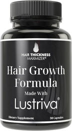 Lustriva - Suplemento de Biotina 10000mcg para el Cuidado del Cabello y la Piel
