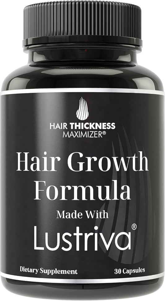 Lustriva - Suplemento de Biotina 10000mcg para el Cuidado del Cabello y la Piel