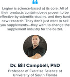 LEGION Vitamin B-Complex (120 Cápsulas) - Complejo de Vitaminas B con Colina e Inositol - Vegano